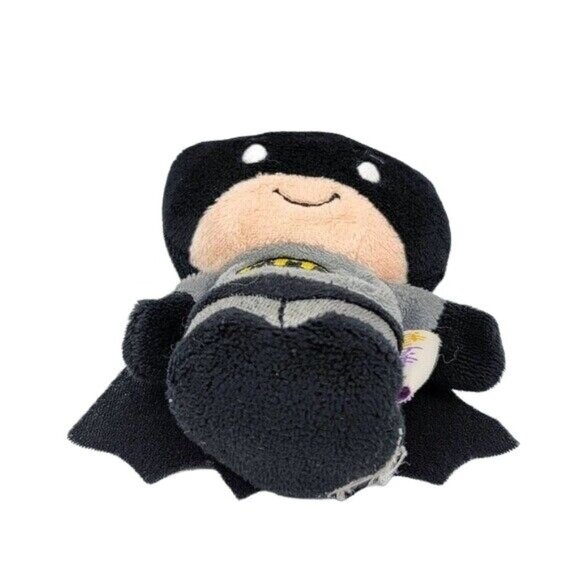 Hallmark Itty Bittys Batman Mini Plush Black 4.5" DC Comics 3rd in Series Hero - Picture 6 of 10